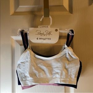 Rene Rofe 4 pack training bras.